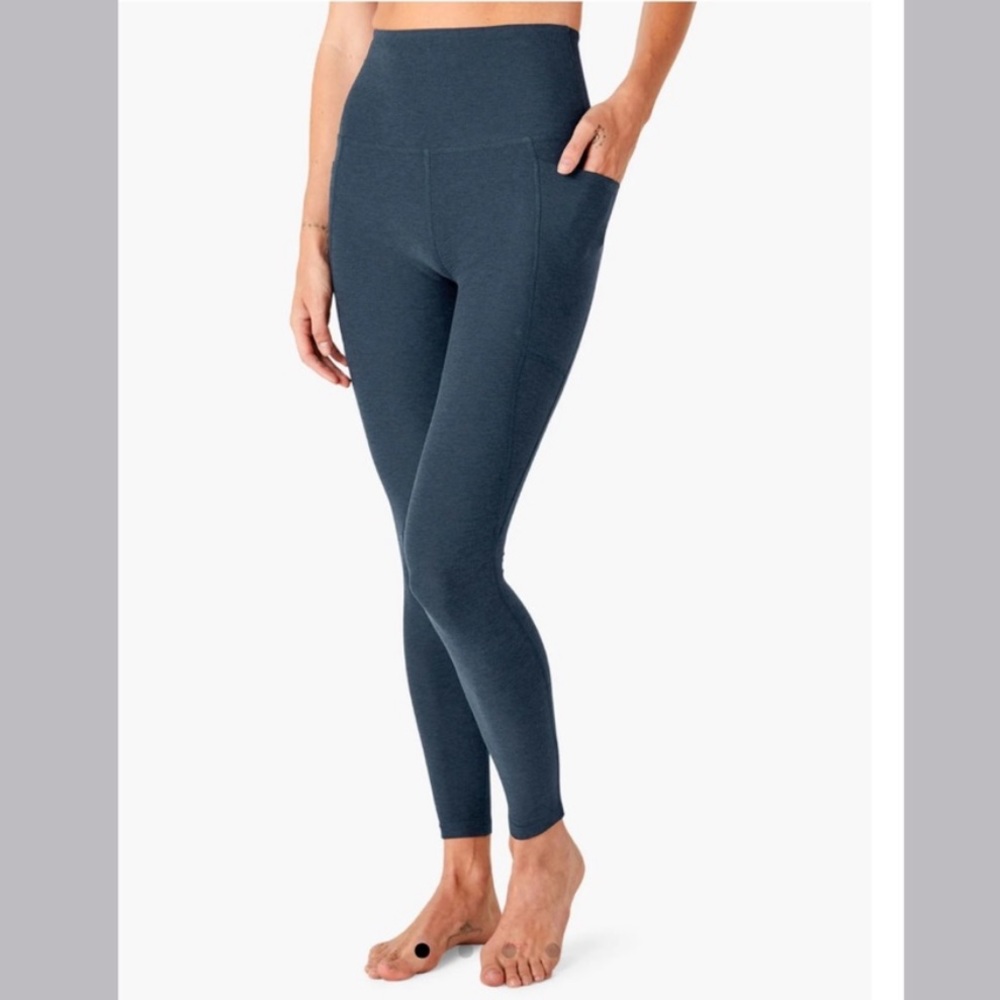 Beyond Yoga Spacedye Out of Pocket High Waisted Midi Leggings